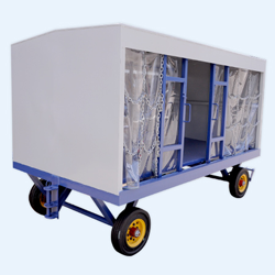 Covered Trolly - Waterproof Transparent Sheet With Roof